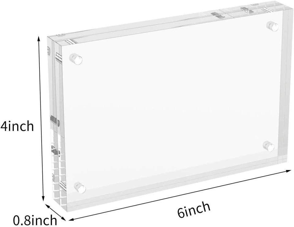 Magnetic Acrylic Photo Frame